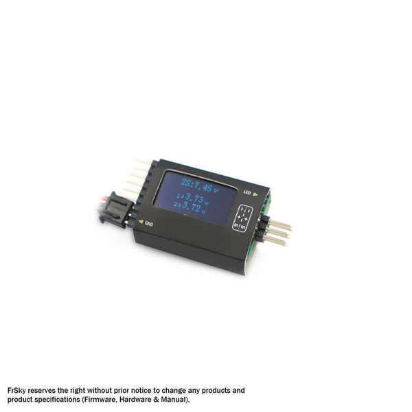 FrSky FLVS ADVANCE ( ADV )-Serie Lipo Spannungs-sensor mit Bildschirm