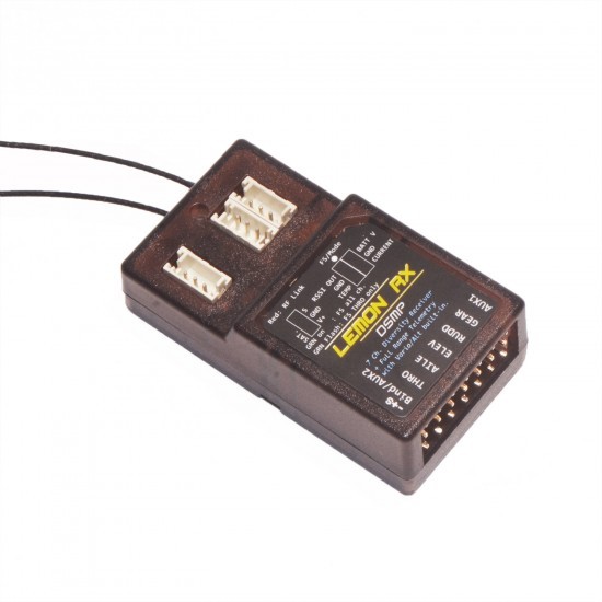 LM0052 Lemon RX 	DSMP (DSMX compatible)  Empfänger mit Vario + Altitude + Energy-Meter EC5