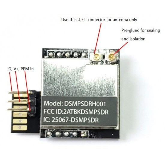 DSMP DIY LMT0002 Modul für Sender Module for legacy Transmitter  (DSMX/DSM2 compatible)