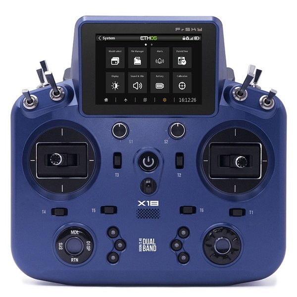 FrSky Tandem X18 2,4GHz+ 868Mhz ACCST + ACCESS - Blau EU LBT Mode2 mit Akku