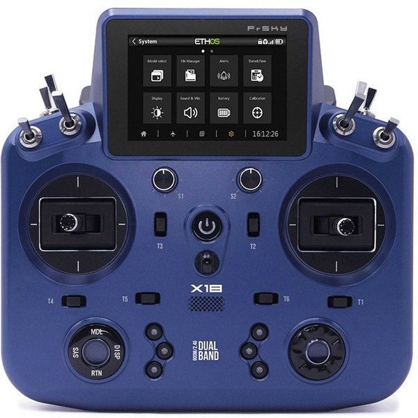FrSky Tandem X18S 2,4GHz+ 868Mhz ACCST + ACCESS - Blau EU LBT Mode2  mit Akku