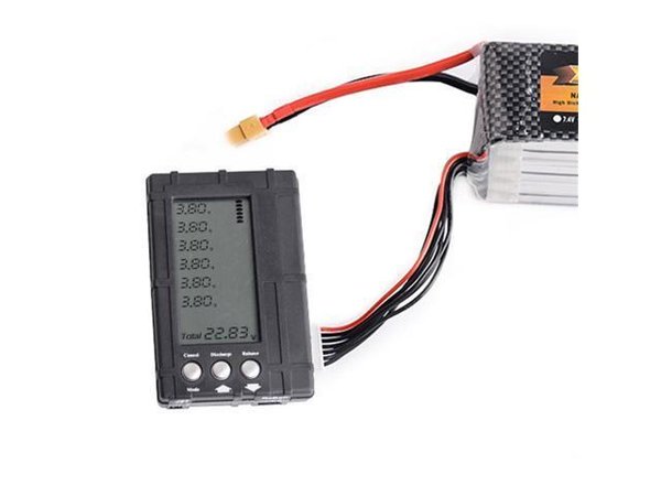 3 im 1 LCD RC Batterie Entlader Balancer Meter Tester für 2-6S Lipo Li-Fe