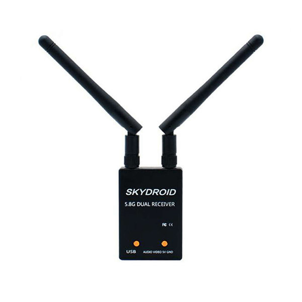 SKYDROID FPV UVC OTG 5.8G Diversity Dual-Antennen Empfänger Receiver für Android