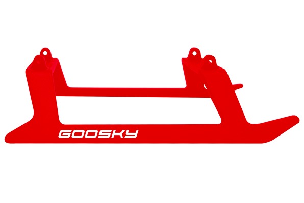 Heli S2 Legend Goosky  GT000090 Landing Skid (Red) Landegestell