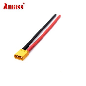 AMASS XT30  Male Stecker mit Kabel 150mm 16AWG Silikon Draht Professional