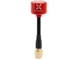 2X Foxeer Lollipop 4 5.8G RHCP SMA 2.6dBi High Gain FPV antenna RED